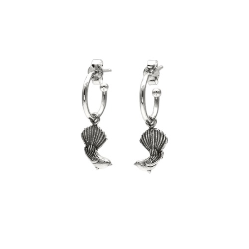 Fantails on Sleeper earrings | Default Title