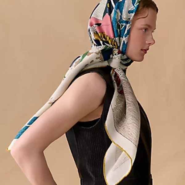 Rendez-Vous Chez Hermès shawl 140