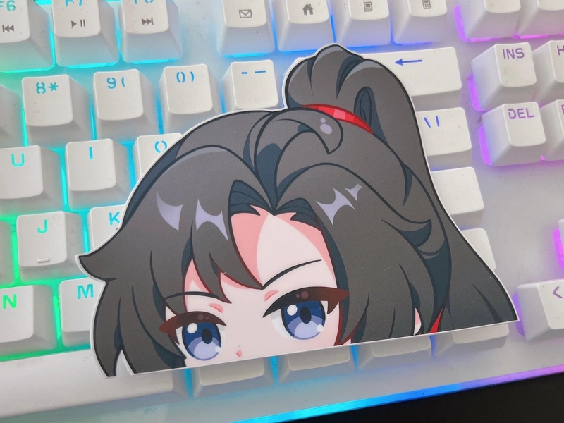 Wei Wuxian peeker stickers | MDZS stickers | Wei Wuxian Lan Wangji Decal Car Laptop Decal | Mo DAO Zu Shi