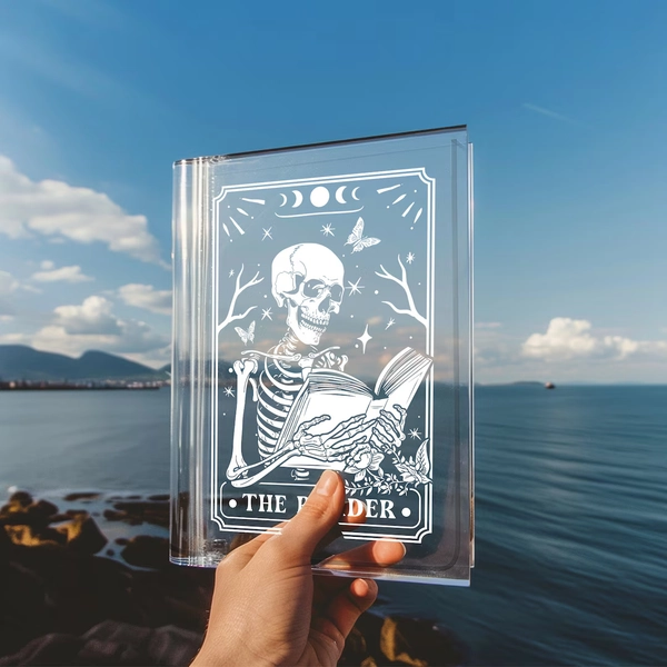 The Reader Tarot Bookish Books Acrylic Vase for Flowers, Tarot Reader Book Shaped Flower Vase, Book Lover Gift for Reader, Librarian Gift - Etsy Lithuania