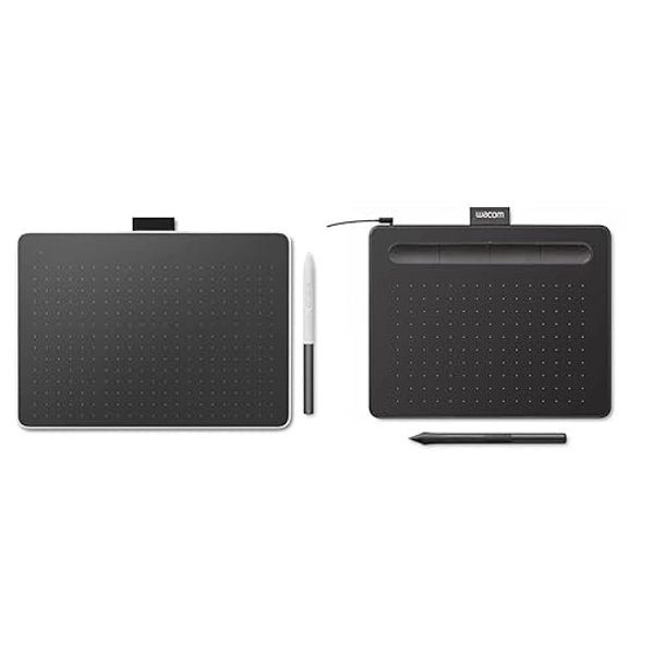Wacom One Medium Bluetooth Drawing Tablet Bundle with Intuos Small Graphics Tablet, Software & Training