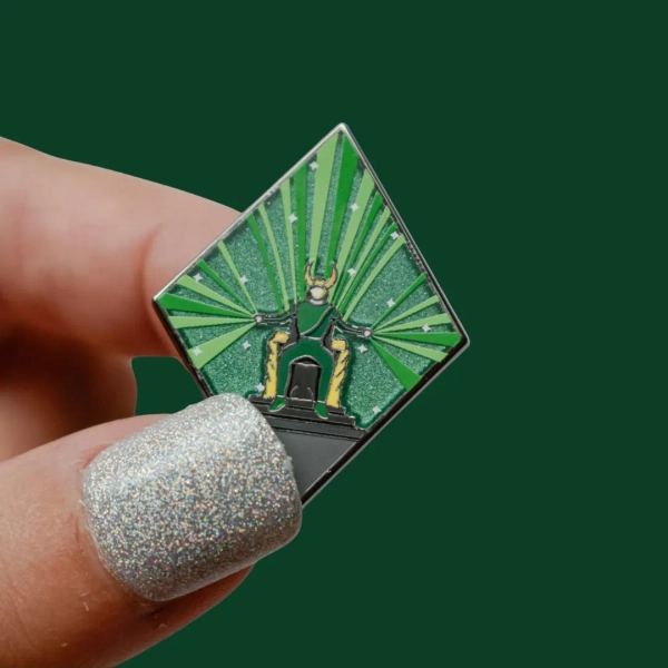 Yggdrasil Enamel Pin | Loki Norse God TVA Season 2 Lapel Pin