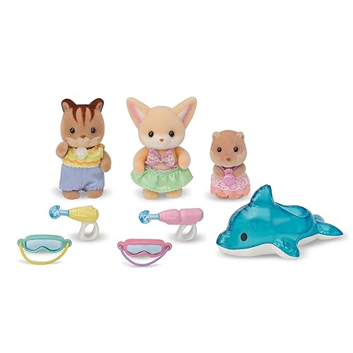 Calico Critters Nursery Friends - Pool Fun Trio - Nursery Friends Pool Fun Trio