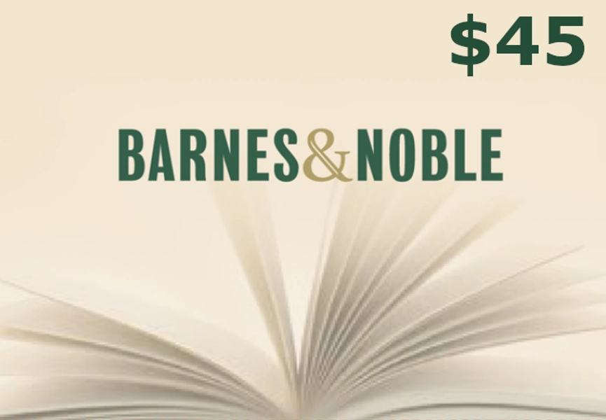 Barnes and Noble $45 Gift Card US