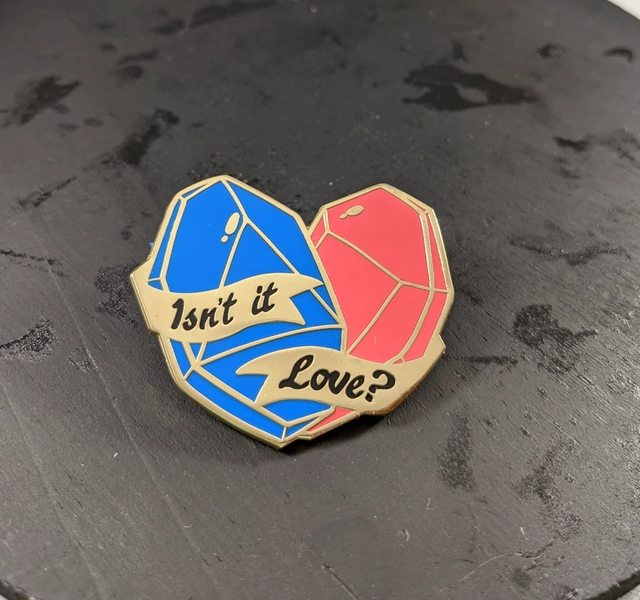 Isn't it Love? Steven Universe Inspired Hard Enamel Pins - Regular!