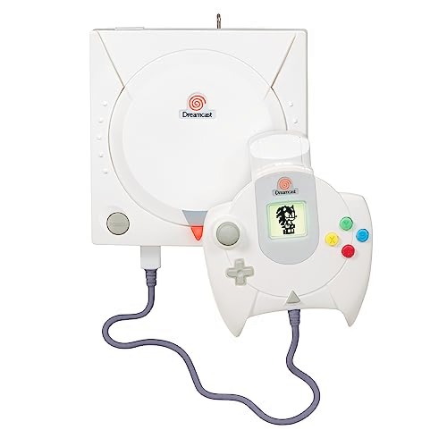 Hallmark Keepsake Christmas Ornament 2023, SEGA Dreamcast Console Musical Ornament with Light, Gifts for Gamers - Sega Dreamcast Console