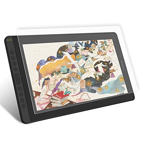 HUION Drawing Tablet Anti-Glare Matte Screen Protector, Anti-Scratch Protector Film Only for Pen Display Model Kamvas 16 (2021) - Kamvas 16