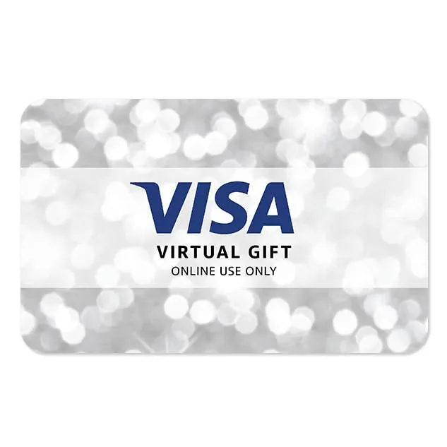 Visa Virtual $100 eGift Card - For Online Use Only