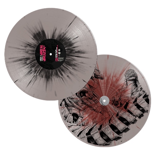 Godzilla Against Mechagodzilla - Original Motion Picture Soundtrack | Mech Vinyl Silver with Black Splatter