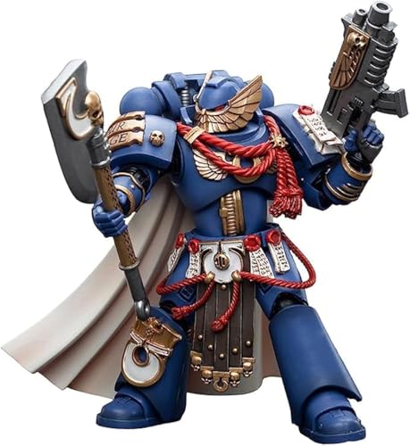 JOYTOY Warhammer 40,000 1/18 Action Figure Ultramarines Honour Guard 2 Collection Model Figures (4.88inch) - As Shown