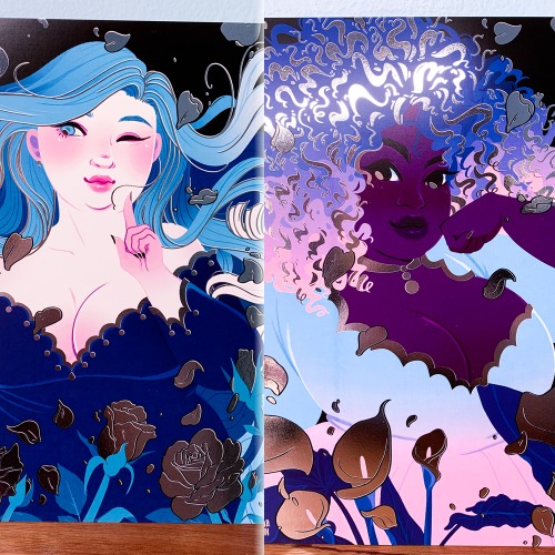 Flower Girls Foil Print Set | Default Title