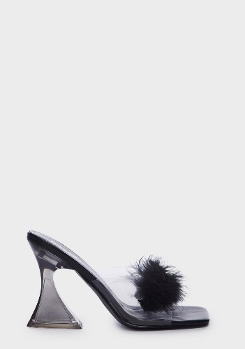 Made You Stay Fuzzy Heels | US 6