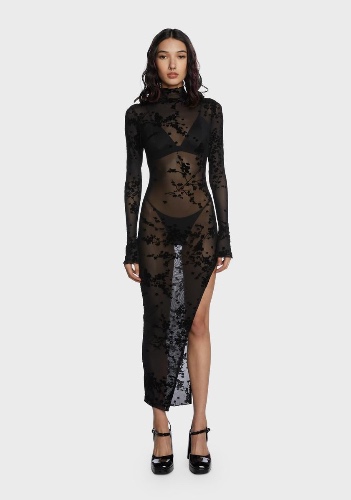 Hot Staredown Maxi Dress | Small