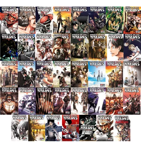 Manga de Attack on Titan porque soy bien otaku 👌