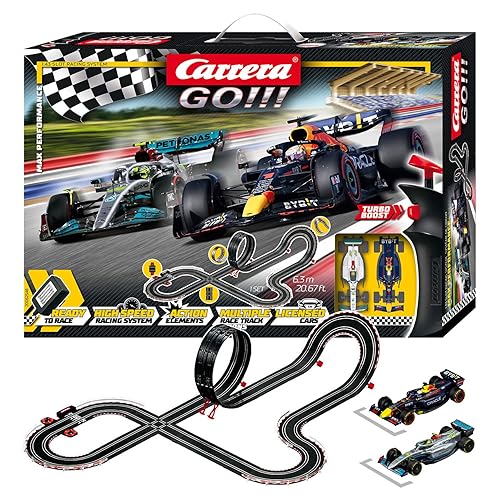Carrera Go!!! Max Performance | Formula 1 Race Track Set | Max Verstappen vs Louis Hamilton |