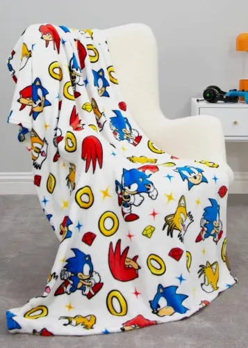Sonic the Hedgehog Sonic Liquid Rotary Fleece