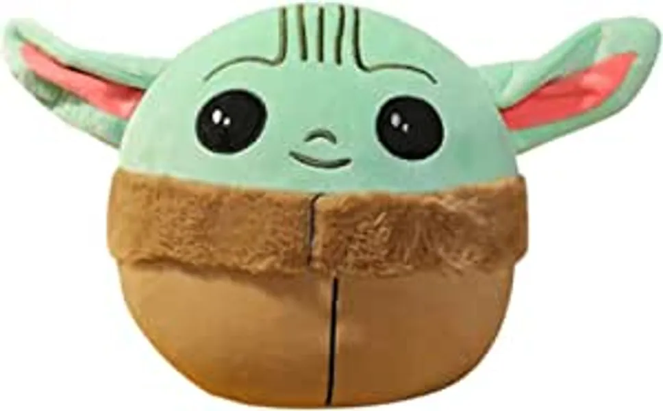 Cute Yoda Plush Toy Stuffed Animal Baby Pillow Star Wars Plushie Toys The Child Mandalorian Stuffed Animal Toy Soft Doll Kid Gift - Medium Yoda