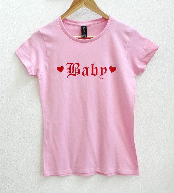 Baby Tee - Pink / XL