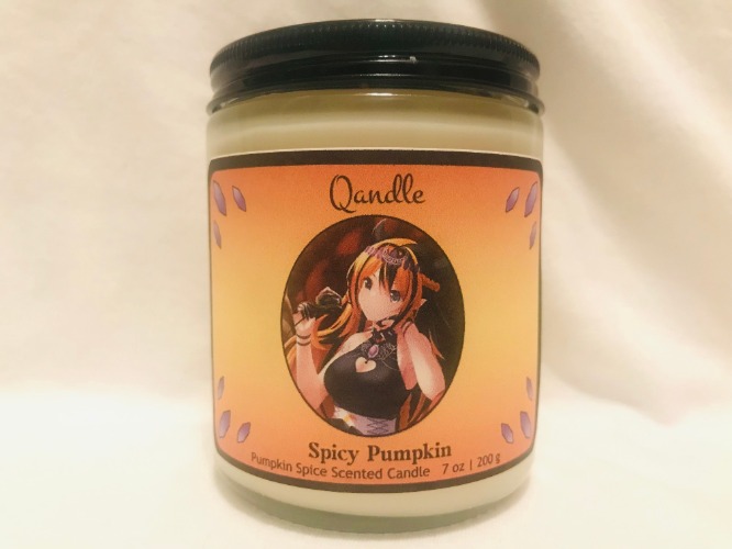 Spicy Pumpkin Candle - Normal Wick / Default (White)