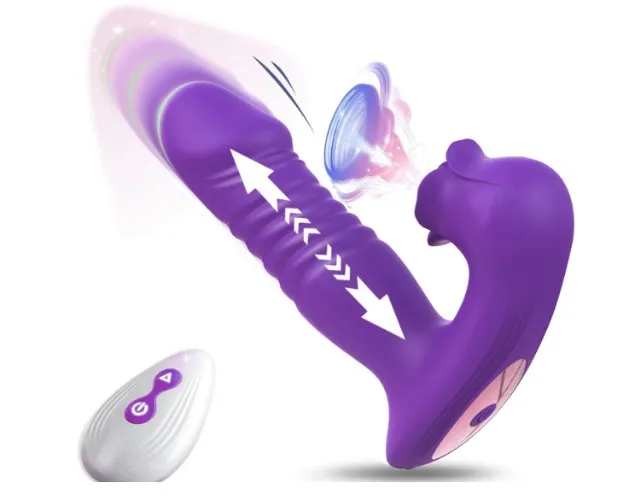 Vibromasseur féminin clitoridien suceur