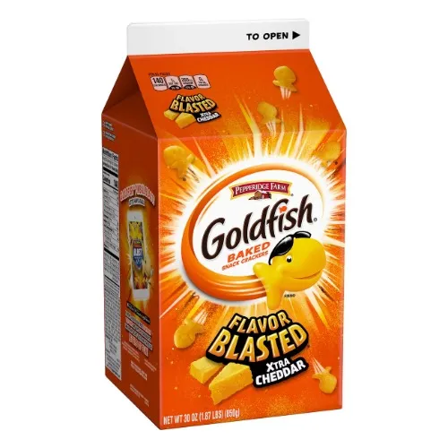 Goldfish, Candy, Soda