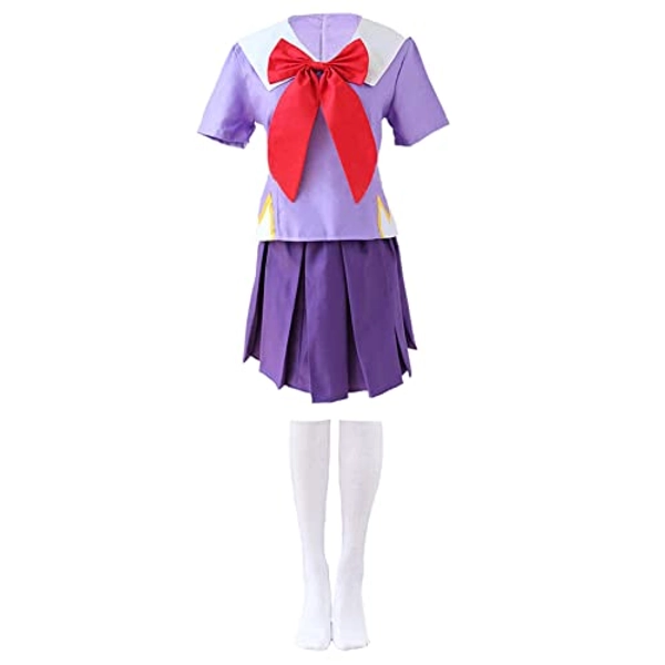 XCJLW Yuno Gasai Cosplay Costume School Uniform for Girls (L, Uniform)