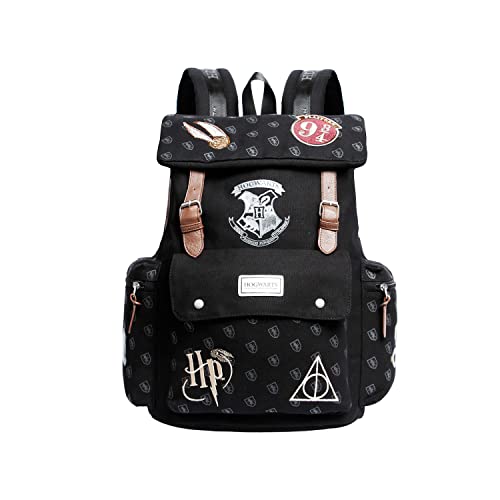Harry Potter Patches-Old Rucksack, Schwarz