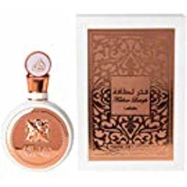Fakhar EDP - Eau de Parfum 100ml(3.4 oz) | Oriental Alchemy | Intense notes of lily, jasmine, white flowers, honeysuckle, fruity notes, vanilla & white musk | violet leaf, masculine nutmeg & bergamot | by Lattafa Perfumes (Fakhar Women)
