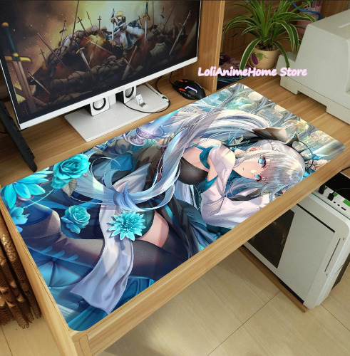 Anime Fate/Grand Order Morgan le fay Altria Pendragon Mouse Pad Thicken Laptop Gaming Mice Mat Table Keyboard Mat Playmat Toys