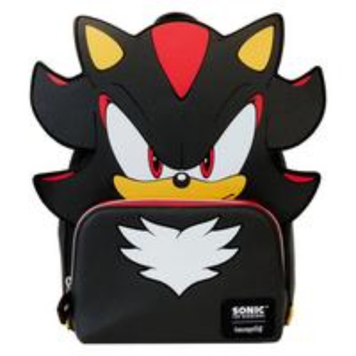 Loungefly Shadow the Hedgehog Cosplay Mini Backpack GameStop Exclusive