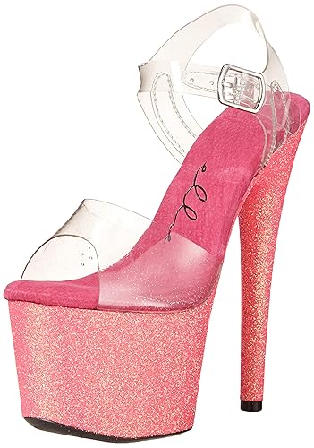 Ellie Shoes Women's 709-vanessa-pnk-11 Heeled Sandal - 4 UK - Pink