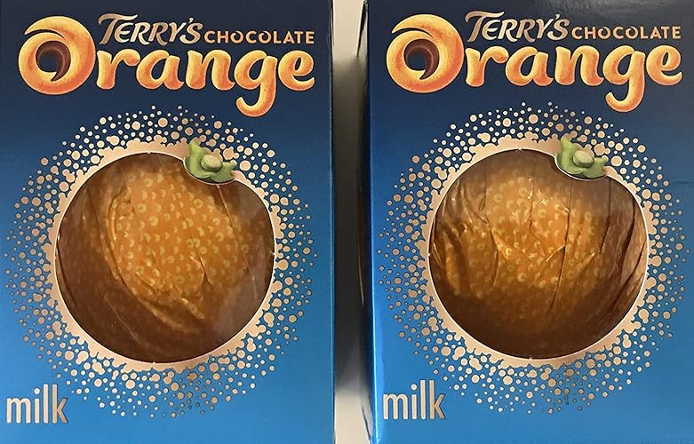 Terry's Milk Chocolate Orange 157g (Pack of 2) - Terrys Chocolate Bundle