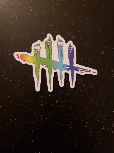 Dead by Daylight Pride Flag Stickers - Gay Pride