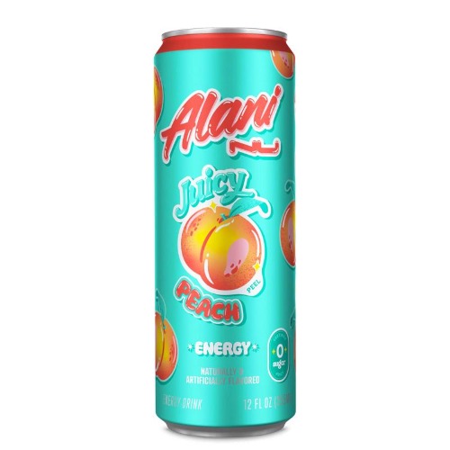 Alani Nu Peach Mango Energy Drink 12 fl. oz. (Pack of 24) | Default Title