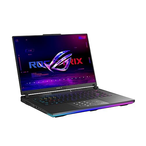 ASUS ROG Strix Scar 16 (2024) Gaming Laptop, 16” Nebula HDR 16:10 QHD 240Hz/3ms, 1100 nits, Mini LED Display, GeForce RTX 4080, Intel Core i9-14900HX, 32GB DDR5, 1TB SSD, Windows 11 Pro, G634JZR-XS96 - 16" QHD | i9-14900HX | RTX 4080
