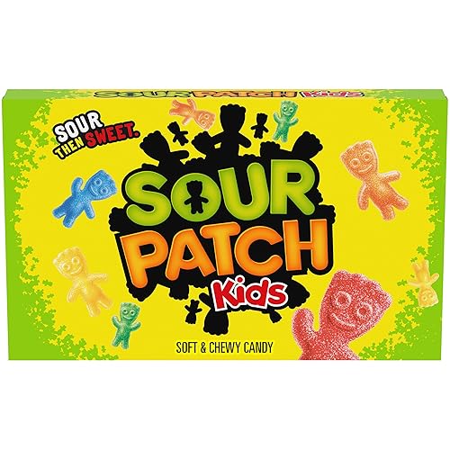 SOUR PATCH KIDS Soft and Chewy Candy 1 x 99g Box American Import