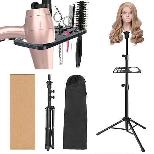 wig styling tripod
