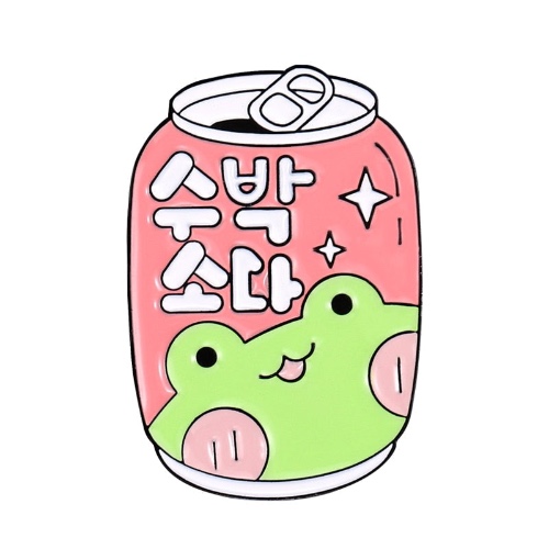 Froggy Juice Enamel Pins - Froggy Soda