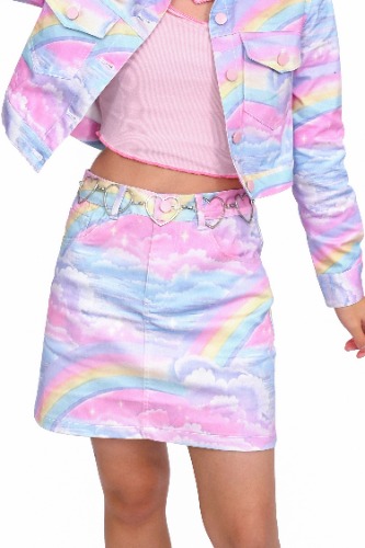 Sky Dancer Mini Skirt | S