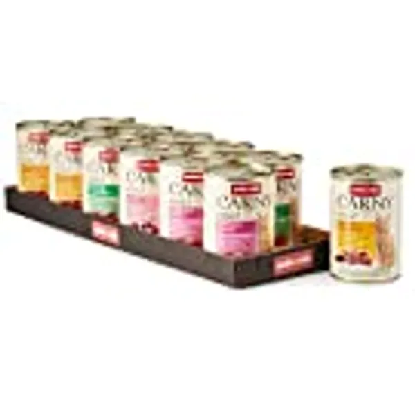 Animonda Carny Adult Katzenfutter, Nassfutter für ausgewachsene Katzen, Kräftige Variation, 12 x 400 g