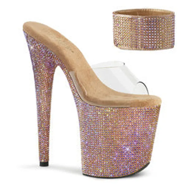 Bejeweled-812RS Pleaser Heels