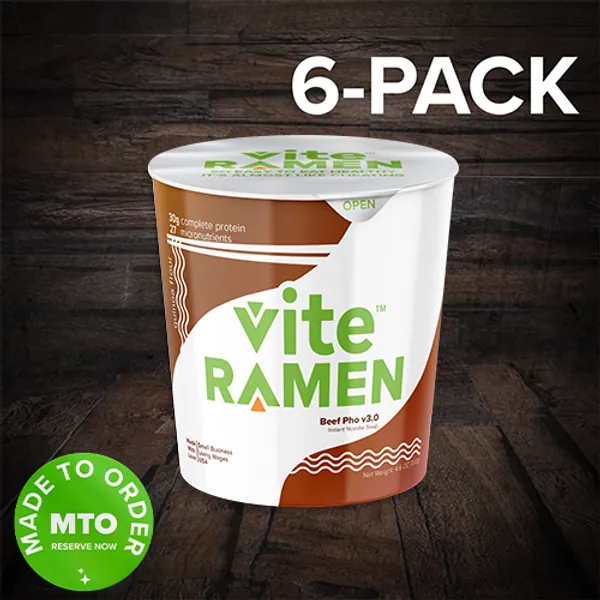 [MTO] 6 Pack Vite Ramen GO - Beef Pho