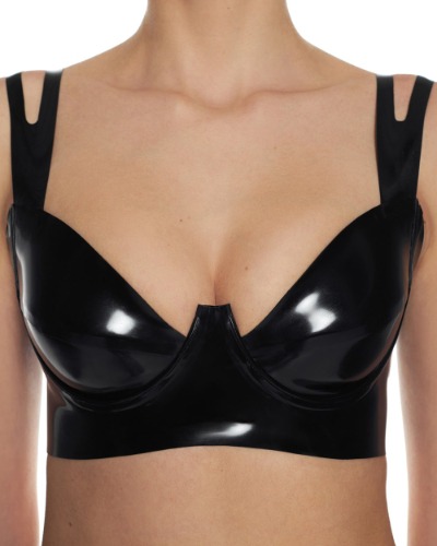 Soutien-Gorge "Stella003" Noir | Silver / XL / 170-175