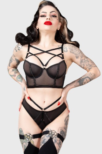 Dare2Luv Bra | L / Black / 92% Polyamide 8% Elastane