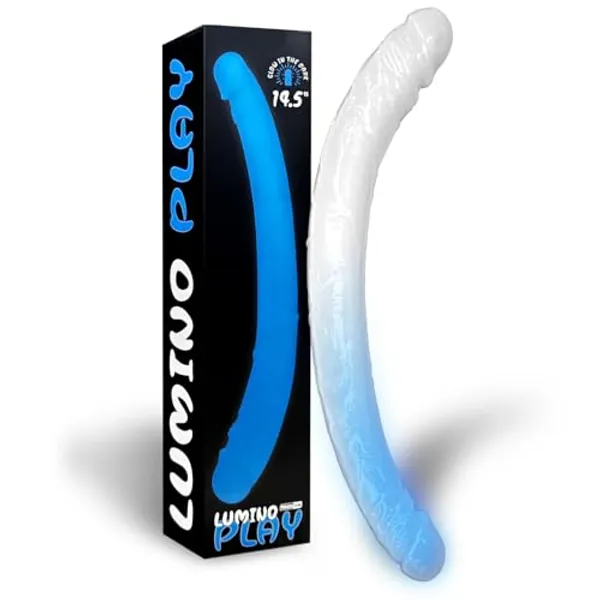 JADE KIT Luminous Double-Head Dildo for Women - Night Time Toy for Double Players Sex Toy