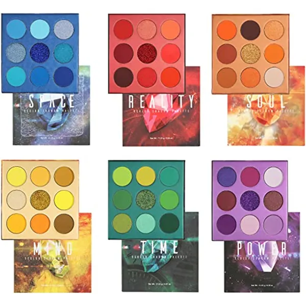 docolor Gemstone Eyeshadow Palette 54 Colors Eye Shadow Matte Glitter Professional Makeup Eye Shadow Powder Long Lasting Waterproof Cosmetic Eye Shadow Palette