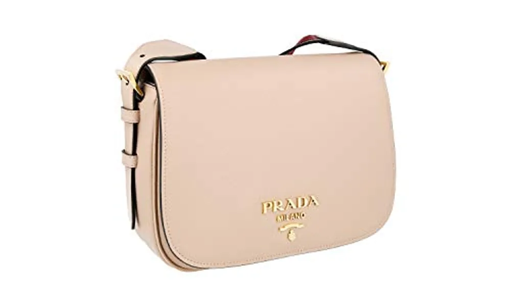 Prada Women's 1BD192 Saffiano Leather Shoulder Bag