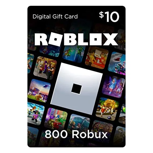 
                            Roblox Gift Card - 800 Robux [Includes Exclusive Virtual Item] [Online Game Code]
                        