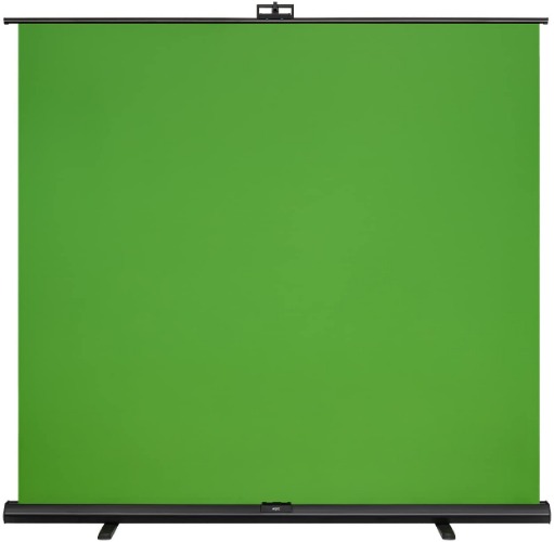 Elgato Green Screen XL - Extra Wide 79x72 Chroma Key Panel, Wrinkle-Resistant Fabric for Background Removal for Streaming, Video Conferencing, on Instagram, YouTube, TikTok, Zoom, Teams, OBS - Collapsible XL (79 x 72 in) Green Screen
