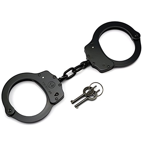 Police Edition Professional Grade Handcuffs (Black)